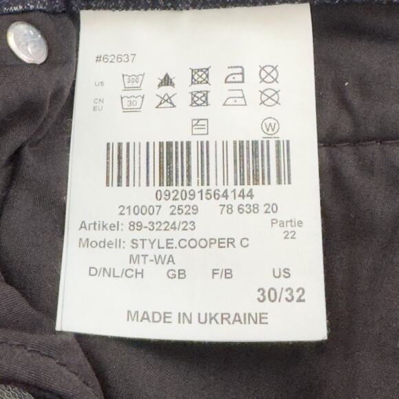 BRAX‎ FEEL GOOD COOPER FANCY MODERN FIT STRETCH PANTS IN GREY NWT MEN'S 30/32 - Picture 16 of 16